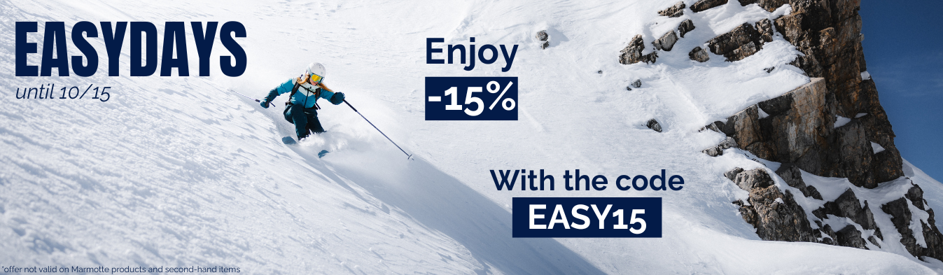 EASYDAYS // -15% from 01/10 to 15/10